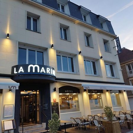 Le Grand Hotel De La Marine "Face A La Mer" Port-en-Bessin-Huppain Esterno foto